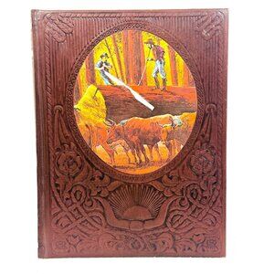 Time Life Books "The Loggers" The Old West Series Embossed Hardcover Book (1979)